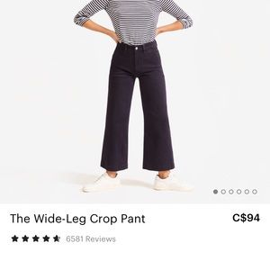 Everlane Sailor Pant in Navy